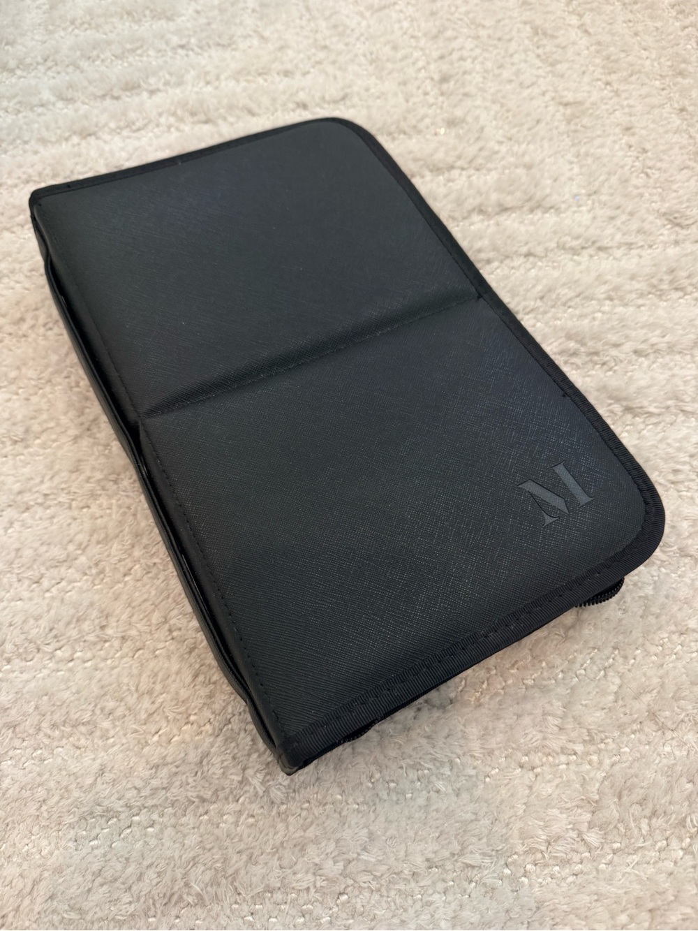NWOT - Morphe Make-Up Brush Monogrammed Travel Organizer